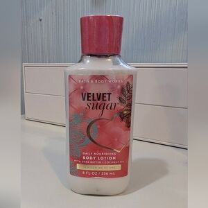Bath & Body Works Velvet Sugar Pink Lotion